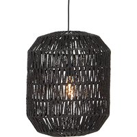 Retro hanglamp zwart 40 cm - Lina Hive