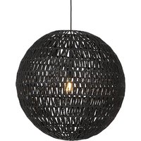 Retro hanglamp zwart 60 cm - Lina Ball