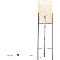 Scandinavische vloerlamp bamboe - Natasja
