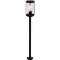 Smart design staande buitenlamp zwart 100 cm IP44 incl. Wifi ST64 - Schiedam