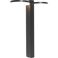 Staande buitenlamp zwart 50 cm incl. LED 2-lichts IP44 - Esmee