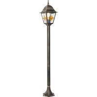 Vintage buiten lantaarn brons 120 cm - Antigua