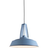 Vintage hanglamp blauw 43 cm - Living