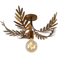 Vintage plafondlamp small goud - Botanica