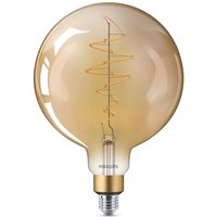 Philips E27 Giant LED bollamp 7W goud dimbaar