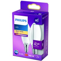 Philips LED kaars B35 E14 4