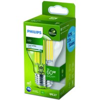 Philips LED lamp E27 4W 4.000K filament 840 lm