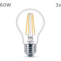 Philips LED lamp E27 7W 850lm 4.000K helder per 3