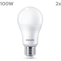 Philips LED lamp E27 13W 1.521lm 2.700K mat per 2