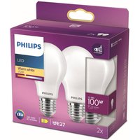 Philips LED lamp E27 10