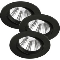 Nordlux LED plafondinbouwspot Freemont 2.700K per 3