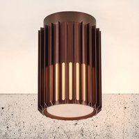 Nordlux Buiten plafondlamp Matrix messing donker