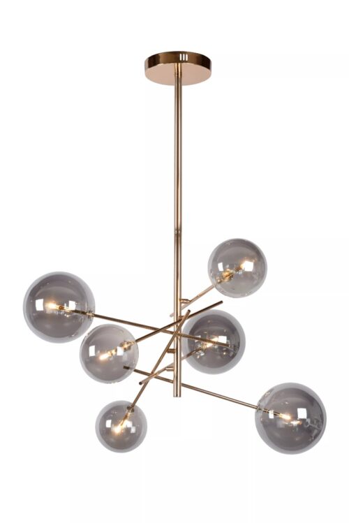 Lucide Alara - hanglamp - Ø 72 x 116 cm - goud