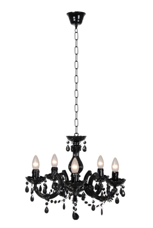 Lucide Arabesque - luster - 45 x 45 x 100 cm - zwart