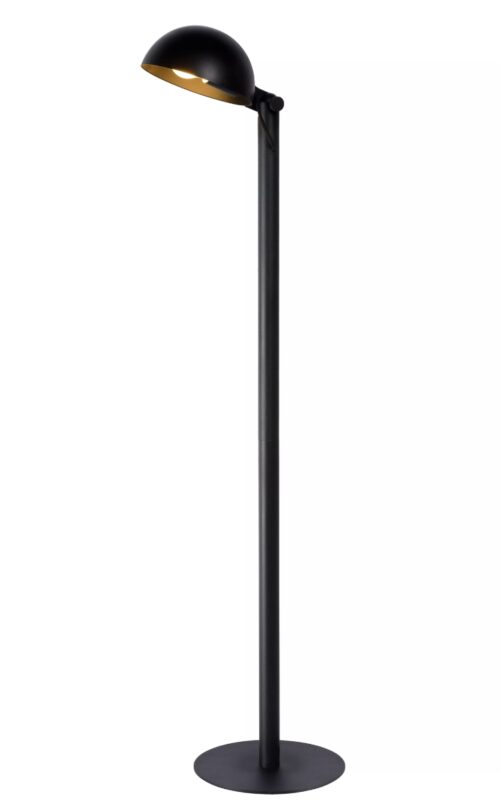 Lucide Austin - vloerlamp - Ø 28 x 128 cm - zwart