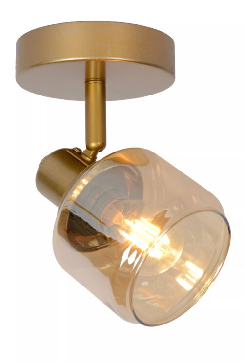 Lucide Bjorn - opbouwspot - 10 x 15 x 14 cm - mat goud