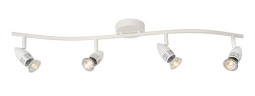 Lucide Caro 4 - opbouwspot - 78 x 9 x 13 cm - 4 x 5W LED incl. - wit