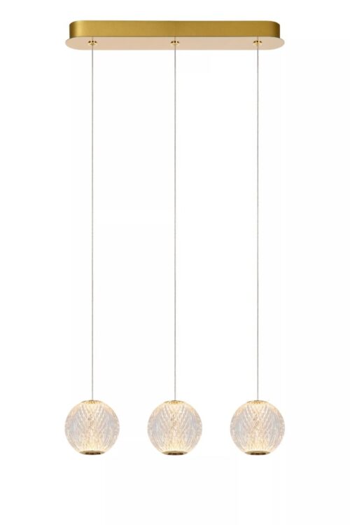 Lucide Cintra - hanglamp - 48 x 11 x 150 cm - 3 x 4