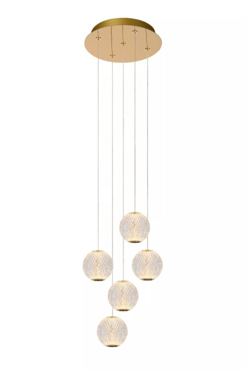Lucide Cintra - hanglamp - Ø 32 cm x 150 cm - 5 x 4