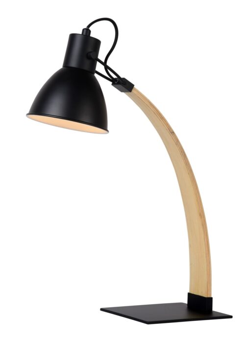 Lucide Curf - bureaulamp - 20 x 40 x 54 cm - zwart