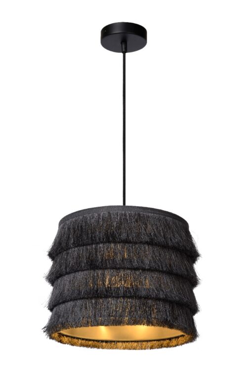 Lucide Extravaganza Togo - hanglamp - Ø 25 x 155 cm - grijs