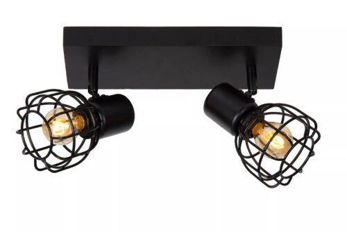 Lucide Filox - opbouwspot - 27 x 10 x 17 cm - zwart