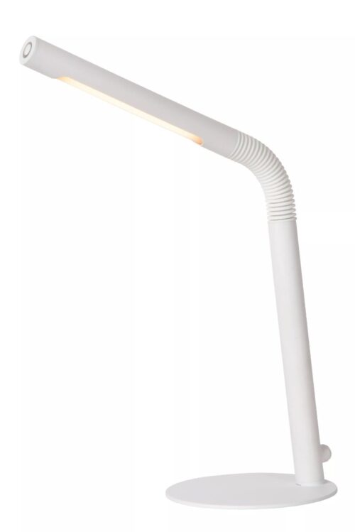Lucide Gilly - oplaadbare bureaulamp - 29 x 15 x 49 cm- 3W LED dimbaar incl. - wit