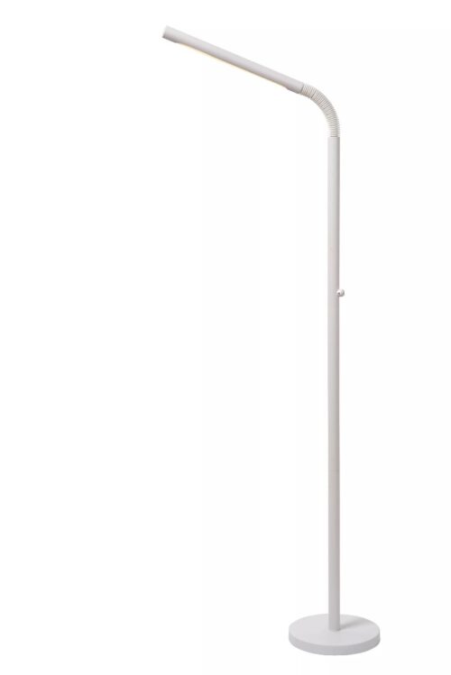 Lucide Gilly - oplaadbare staanlamp - 49 x 20 x 135 cm - 3W LED dimbaar incl. - wit