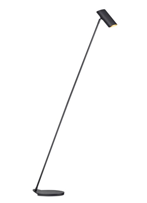 Lucide Hester - staanlamp - 15 x 61 x 137cm - zwart