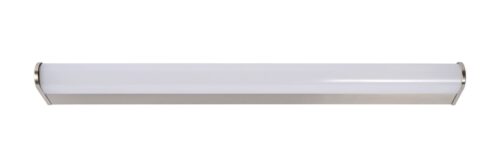 Lucide Jasper - wandlamp badkamer - 59 cm - 12W LED incl. - IP44 - mat chroom