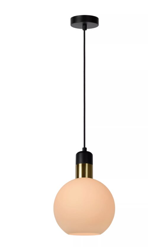 Lucide Julius - hanglamp - Ø 20 x 160 cm - opaal