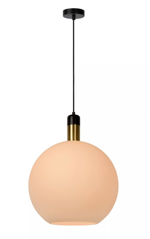 Lucide Julius - hanglamp - Ø 40 x 182 cm - opaal