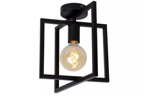 Lucide Luuk - plafondverlichting - 27 x 25 x 26 cm - zwart