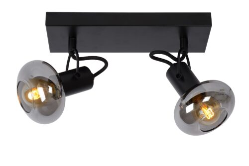 Lucide Madee - opbouwspot - 26 x 9 x 18 cm - zwart