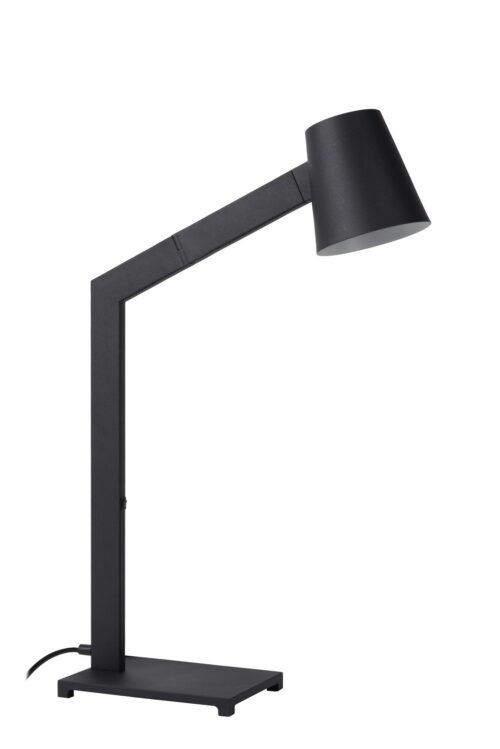 Lucide Mizuko - bureaulamp - 13 x 22 x 67 cm - zwart