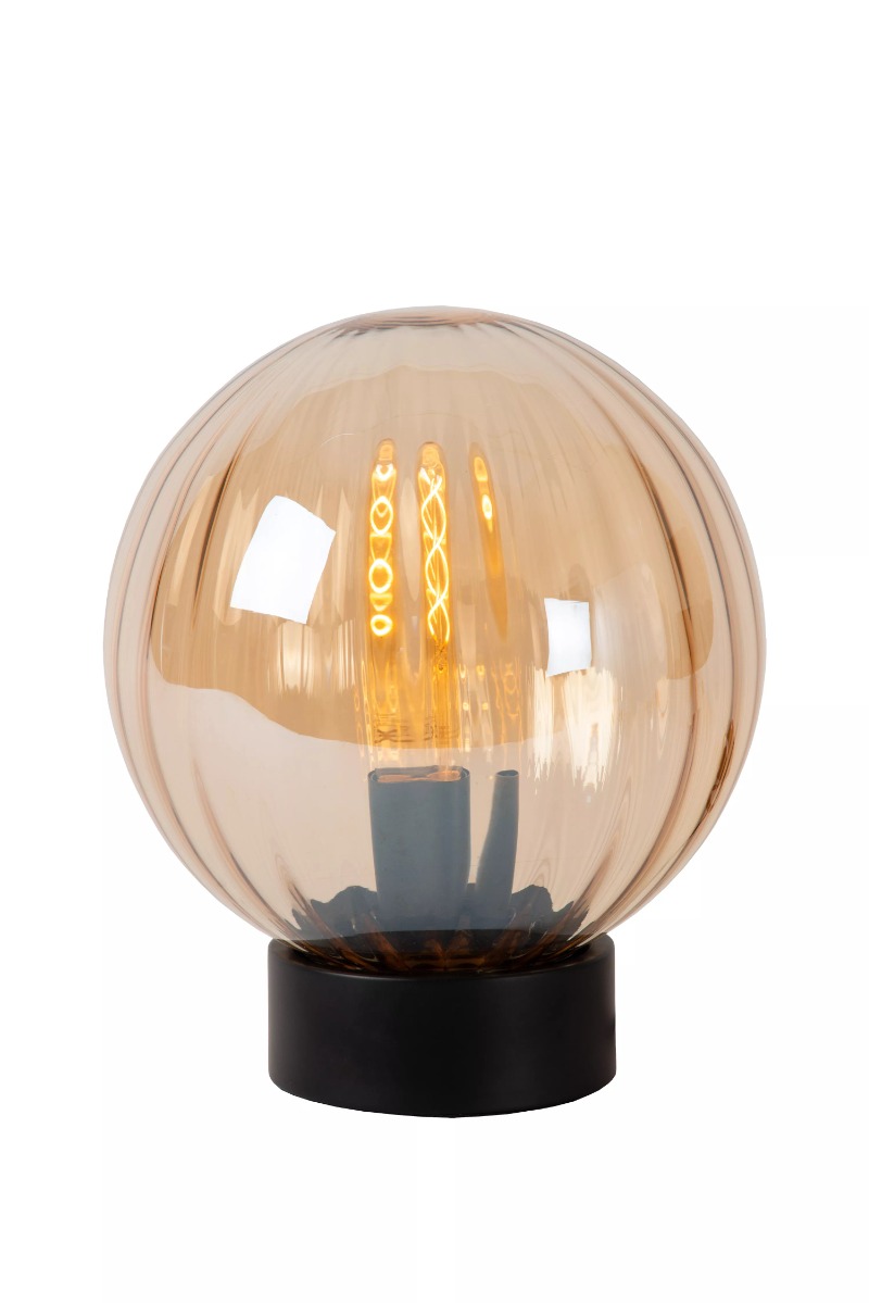Lucide Monsaraz - tafellamp - Ø 25 x 29 cm - amber