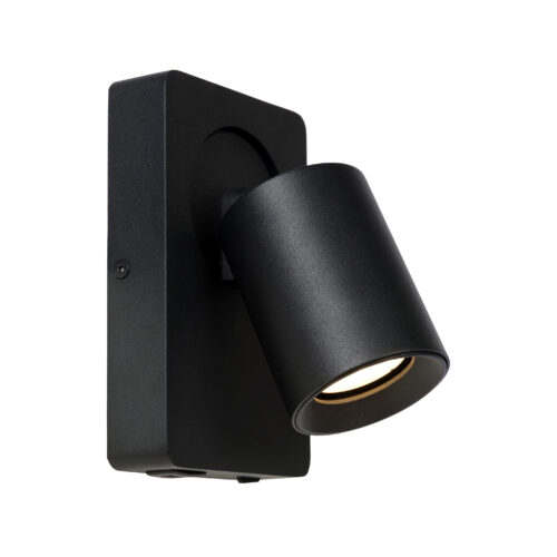 Lucide Nigel - wandverlichting met schakelaar en USB-poort - 16 x 10 x 11