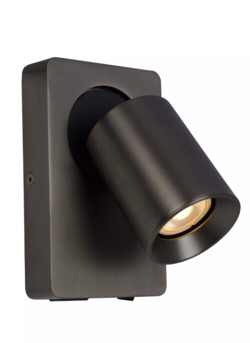 Lucide Nigel - wandverlichting met schakelaar en USB-poort - 16 x 10 x 11