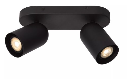 Lucide Punch - opbouwspot - 26 x 10 x 14 cm - zwart