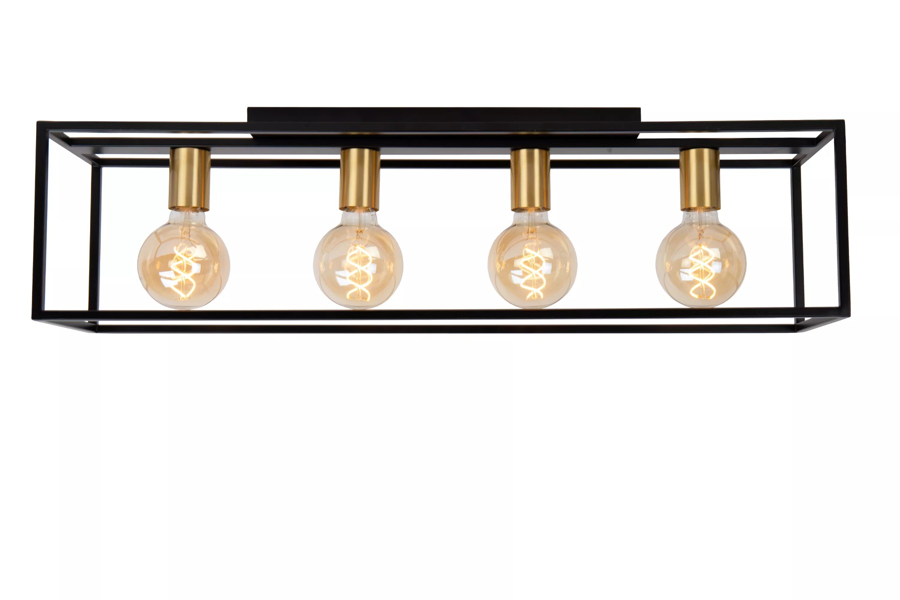 Lucide Ruben - plafondlamp - 90 x 20 x 22