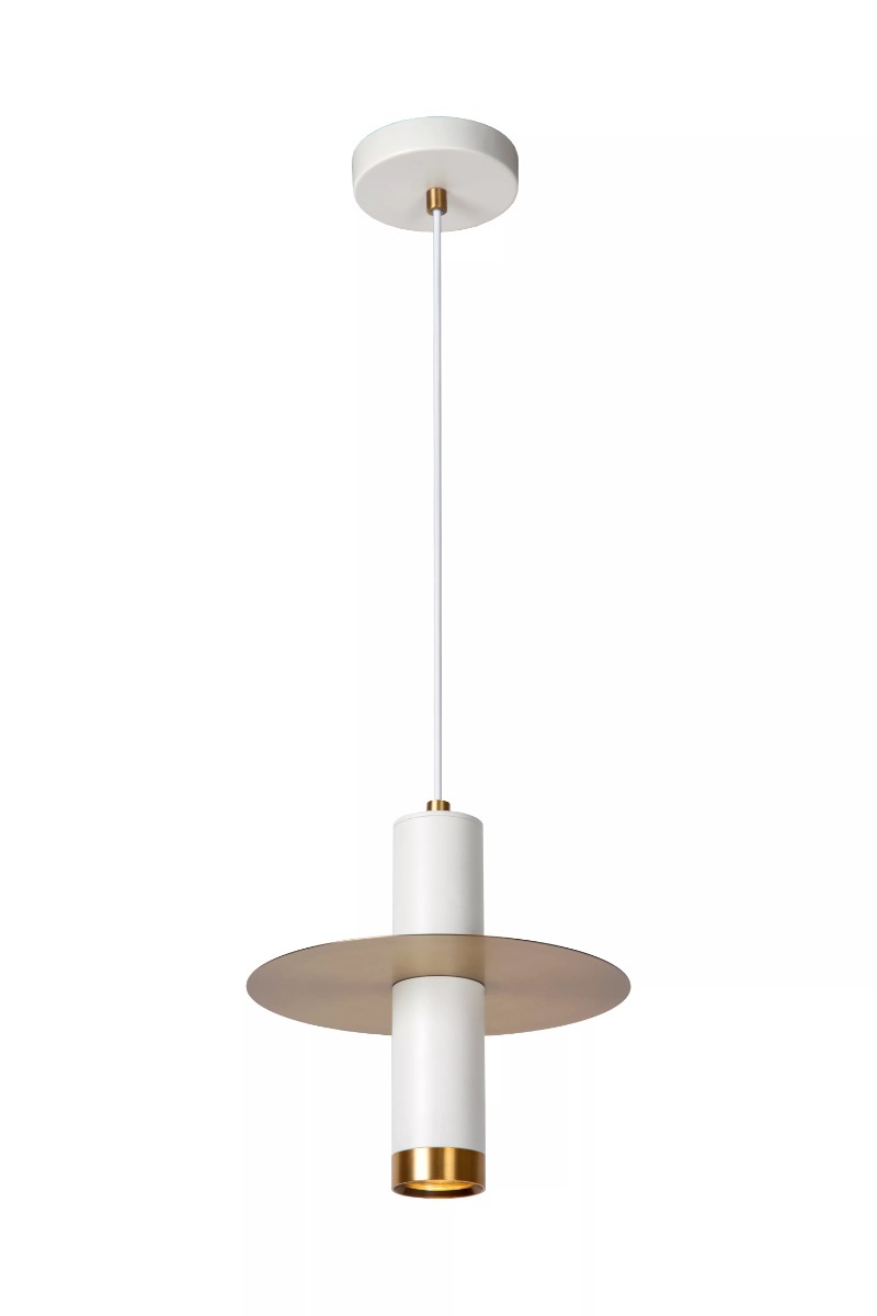 Lucide Selin - hanglamp - Ø 25 x 156 cm - IP44 - wit