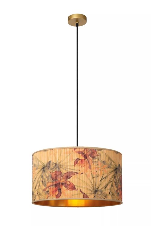 Lucide Tanselle - hanglamp - Ø 45 x 152 cm - multicolor