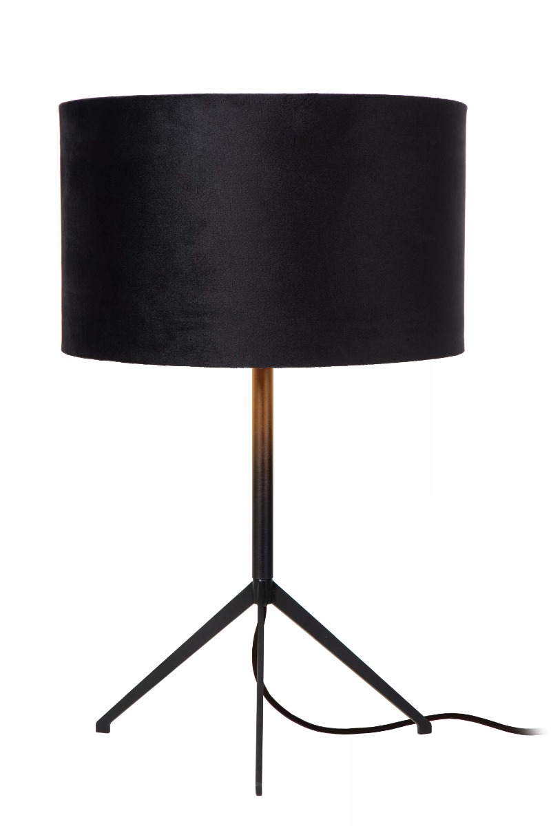 Lucide Tondo - tafellamp - Ø 30 x 48 cm - zwart