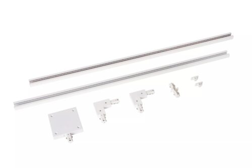 Lucide Track Starterset - 1-fase Railsysteem - 2 Meter - 220V - wit
