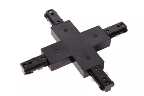 Lucide Track X-koppelstuk - 1-fase Railsysteem - 230V - Zwart