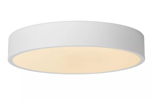 Lucide Unar - plafondverlichting - Ø 30 x 5 cm - 18W dimbare LED incl. - 3 stappen dimmer - zwart