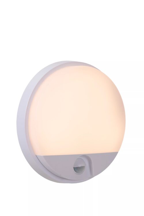 Lucide Hups IR - buiten wandlamp met sensor - Ø 21 x 4