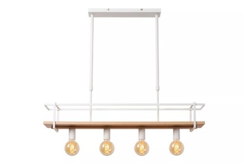 Lucide Milonga - hanglamp - 100 x 20 x 130 cm - wit