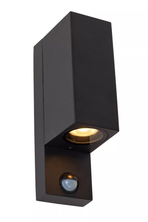 Lucide Zaro - buiten wandlamp met sensor - 7 x 10